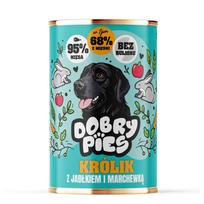 Good Dog Triušis su obuoliais ir morkomis 400g