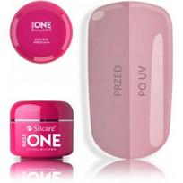 Silcare Base One UV Gel Builder gelis nagų priauginimui - Cover Medium 100g