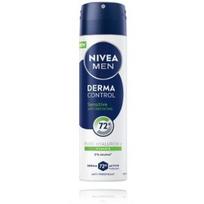 Nivea Men Derma Control Sensitive purškiamas antiperspirantas vyrams - 150 ml.