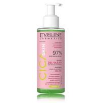 Eveline Cica Skin Soothing Facial Cleansing Gel-Oil valomoji veido želė / aliejus - 145 ml.