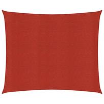 Uždanga nuo saulės, raudonos spalvos, 2x2,5m, HDPE, 160g/m²