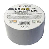 Entac Lipni audinio juosta 50mm x 10m pilka
