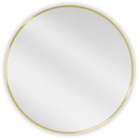 Vonios veidrodis Mexen Loft Round, 75 cm, auksinis