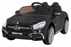 Vienvietis vaikiškas elektromobilis Mercedes Benz AMG SL65 S, juodas