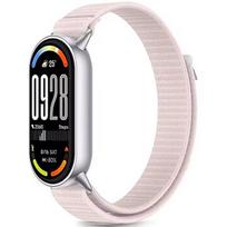 Tech-Protect watch strap Nylon Strype Xiaomi Smart Band 8/9/10, pink/grey 5906302331475