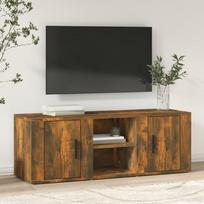 TV staliukas Televizoriaus spintelė, dūminio ąžuolo, 100x31,5x35cm, mediena