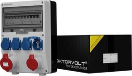 Doktorvolt Statybiniai skirstomieji įrenginiai TD-S/FI 32A 16A 4x230V kištukiniai lizdai Mennekes Doktorvolt 6916