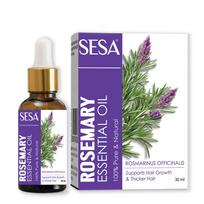 Sesa rozmarino eterinis aliejus 30 ml plaukų augimui ir odai, natūralus plaukų slinkimo stabdymo aliejus vyrams ir moterims, grynas aromaterapijos difuzoriaus aliejus