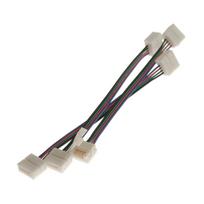 LED RGB Juostos Spaustukas Dvipusis IP65