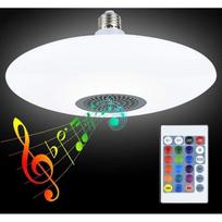Išmanioji lemputė „Bluetooth“ muzikinė su RGB