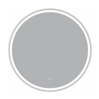 Veidrodis su LED 60CM O-FRAME-MIRROR-1110-ALU