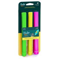 3Doodler Start Eco siūlai 2,5 mm, 75 vnt., Neon Glow rinkinys (žalia, rožinė, geltona) – 3DS-ECO-MIX4-75