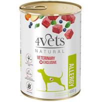 4Vets Natural Allergy šunų konservai su ėriena, 400 g