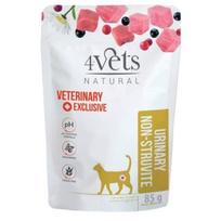 4Vets Natural Urinary No Struvit kačių konservai su kalakutiena, 85 g