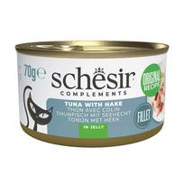 SCHESIR Complements tunas su lydeka drebučiuose - šlapias kačių ėdalas - 70 g