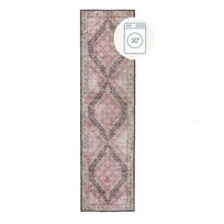 Skalbiamas rožinės spalvos kilimas 60x230 cm Briony Traditional – Flair Rugs