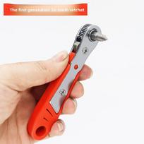 Mini 36-tooth Ratchet Screwdriver Narrow Small Space Gap Maintenance Operation Batch Sleeve L-shaped Turning Wrench