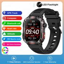 2025 Naujas GPS Lauko Profesionalus Sportinis Išmanusis Laikrodis Vyrams Moterims Širdies Ritmas BT Skambutis 3ATM Vandeniui atsparus Plaukiojimas Fitnesas Išmanieji Laikrodžiai Black silicone belt