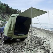 Lauko automobilio galinės palapinės stovyklavimui stogelis automobilio stogo prailginimo palapinė apsauga nuo saulės vandeniui atsparus pavėsis armijos žalia spalva