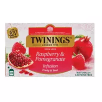 TWININGS vaisinė arbata su avietėmis,granatais, 20x2g