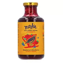Uogų tyrė MASHIE Original, aviečių ir mėlynių, 500 ml.