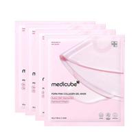 Medicube PDRN Rožinė Kolageno Hidrogelio Kaukė – Stangrinanti ir Šviesinanti Veido Lakštinė Kaukė Jaunatviškai Odai (4vnt)