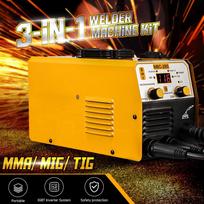3-in-1 Nešiojamas Išmanusis Suvirinimo Aparatas MMA Suvirintojas TIG Suvirinimo Aparatas Elektrinis MIG ARC TIG Suvirinimo Aparatas 220V