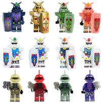 Anime Mini Action Figures Game Doll Collection Model Minifigures Character Building Blocks Bricks Toys Birthday Christmas Gifts for Kids Childrens No Box