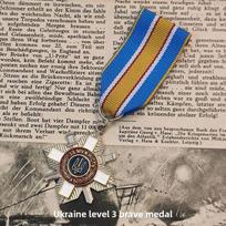 2024-16 Ukraina Drąsos ir Gelbėjimo ordinas Ukrainian level 3 bravery
