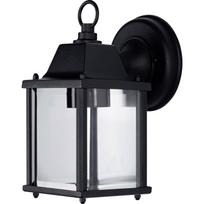 Sieninis lauko šviestuvas OSRAM Endura Classic, IP43, 1xE27 max60W, juodos sp 10,5x22x15cm
