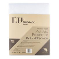 Vandeniui atspari čiužinio apsauga ELDORADO HOME, 160 x 200 cm + 30 cm, 100% poliesterio