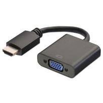 Su HDMI suderinamas su VGA konverterio adapterio laidas (Juoda) juoda
