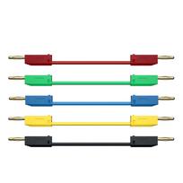 2mm Banana Plug Test Lead 24K Gold Plated Connectors High Conductivity for Electronic Testing & Measurement Instruments