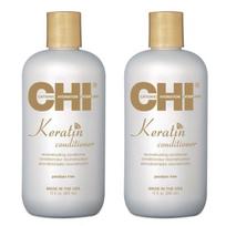 Kondicionierius pažeistiems plaukams su keratinu CHI Keratin, 2 x 355 ml