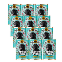 Good Dog Triušis su obuoliais ir morkomis 12x400g