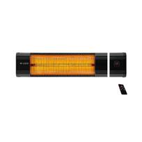 Infraraudonųjų spindulių šildytuvas Greti 2000W, juodas