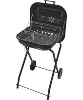 Stačiakampio formos anglies grilis Cattara Trapani 46 cm