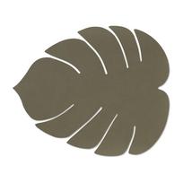 Iš eko odos padėkliukas 35x42 cm Monstera Leaf Nupo – LIND DNA
