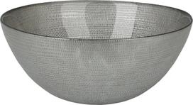 Stiklinis dubuo Dia, 28 cm, sidabrinis