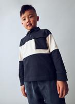 MAYORAL polo marškinėliai ilgomis rankovėmis, navy, 4.121-19