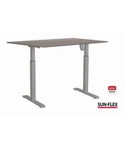 Reguliuojamo aukščio stalas SUN-FLEX ADAPT I, vieno variklio, pilkas 120x80cm