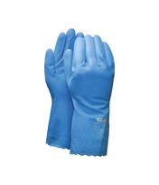 Darbo pirštinės TAMREX 3801, PVC, pora, dydis 10, mėlyna