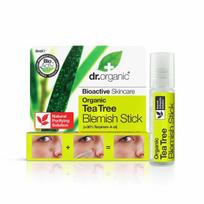 Dr. Organic Tea Tree Blemish Stick Roll On Veido gelis su arbatmedžio aliejumi 8ml