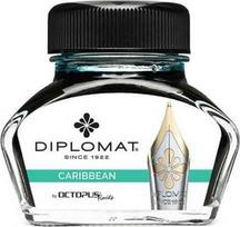 Diplomat atrament Diplo Octopus 30 ml stiklinis turkus