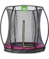 Įkasamas batutas su tinklu Exit Silhouette 183cm - Rožinis