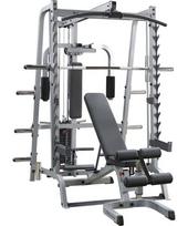 Profesionalus multifunkcinis treniruoklis Body-Solid DELUXE GS348QP4, su papildomais svoriais
