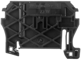 Weidmuller 1162610000 Juoda laikiklis ZEW 35/2 SW 1162610000 /20vnt/