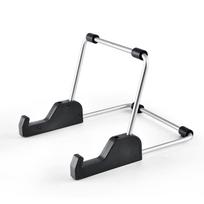 Reguliuojamas planšetinio kompiuterio stovas, Aliuminio metalinis stalinis telefono ir planšetinio kompiuterio laikiklis, Suderinamas su iPad, planšetiniais kompiuteriais ir telefonais Triangle adjustment