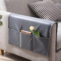 Sofa Ranktūrio Organizatorius Kišenė Sofa Užvalkalas Šoninės Kišenės Sandėliavimui Namų Pakabinamas Organizatorius Žurnalams Knygoms Užkandžiams Nuotolinio Valdymo Pultui 40x110cm  2 pockets
