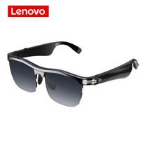 Lenovo MG10 Smart Music poliarizuoti akiniai nuo saulės HD garso kokybės belaidė Bluetooth ausinė vairuojant žvejybai lauko akiniai nuo saulės juoda